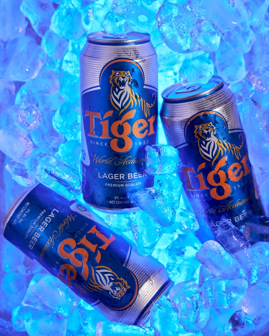 Tiger cans product campaign